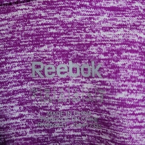 Reebok Heathered Purple Active Tanktop Size Small - Picture 3 of 6